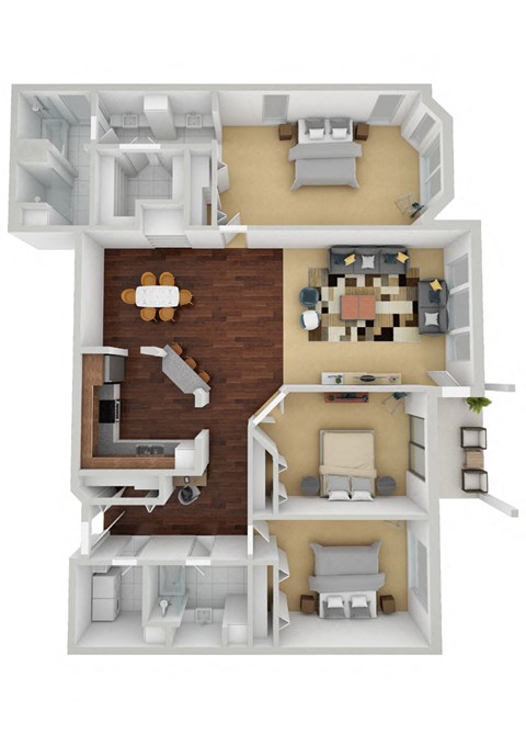 250 Turners Crossroad Studio-3 Beds Apartment for Rent - Photo Gallery 41